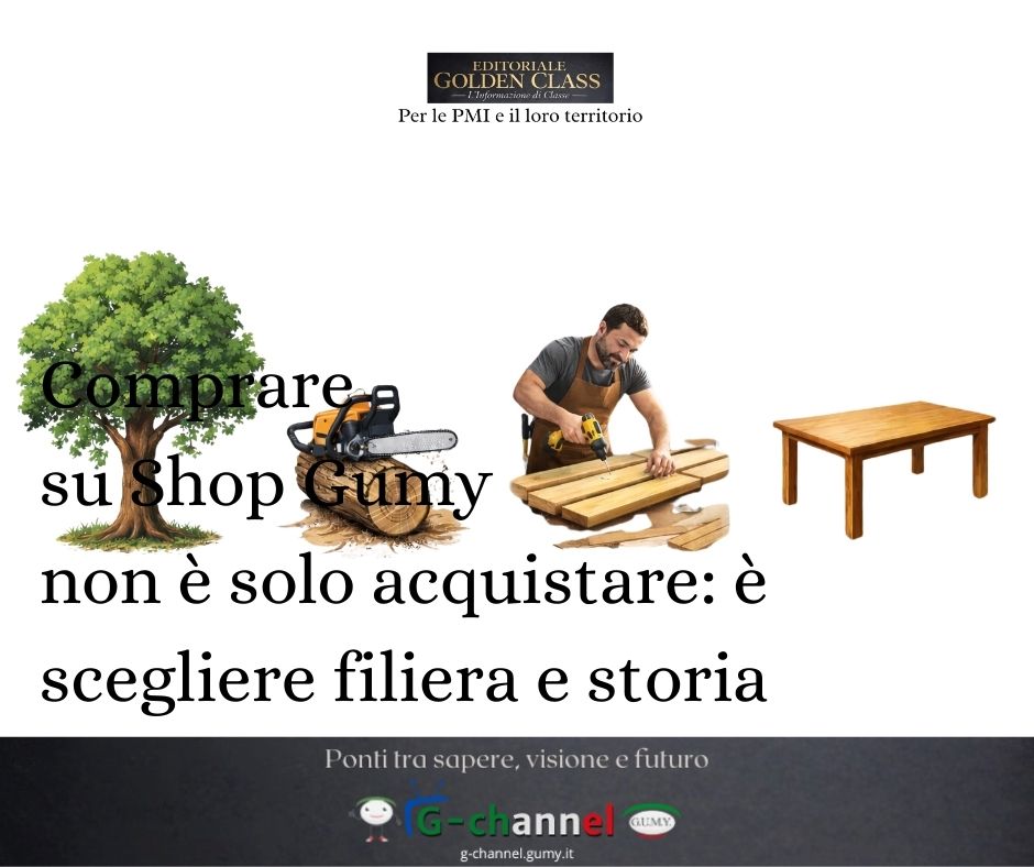 Comprare su Shop Gumy non è solo acquistare: è scegliere filiera e storia